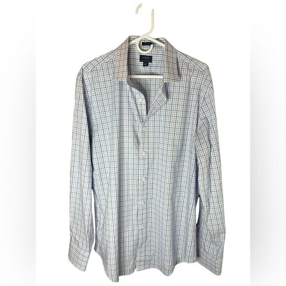 J.CREW THOMPSON FLEX WRINKLE FREE BUTTON UP MENS SIZE XL - Picture 9 of 9